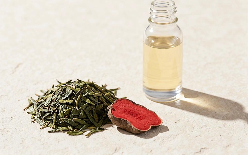 Natural ingredients and premium supplement packaging